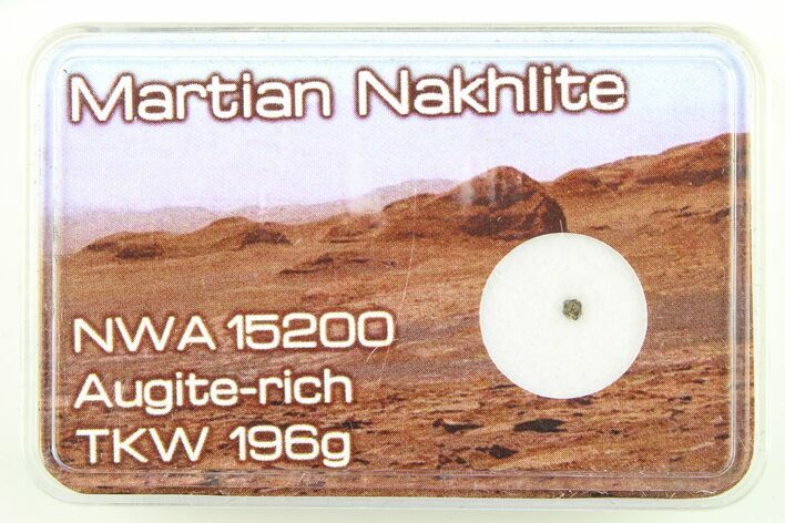 Martian Nakhlite Meteorite Fragment - NWA #285766